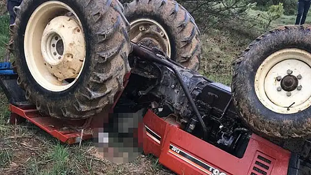 Karaman'da traktör kazası: 1 ölü