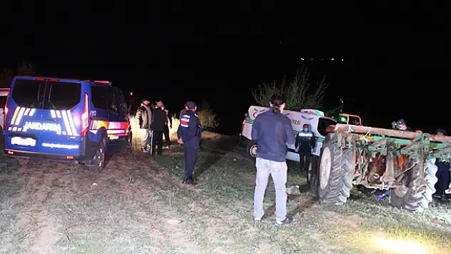 Karaman'da traktörün altında kalan çiftçi hayatını kaybetti