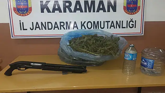 Karaman'da uyuşturucu operasyonu