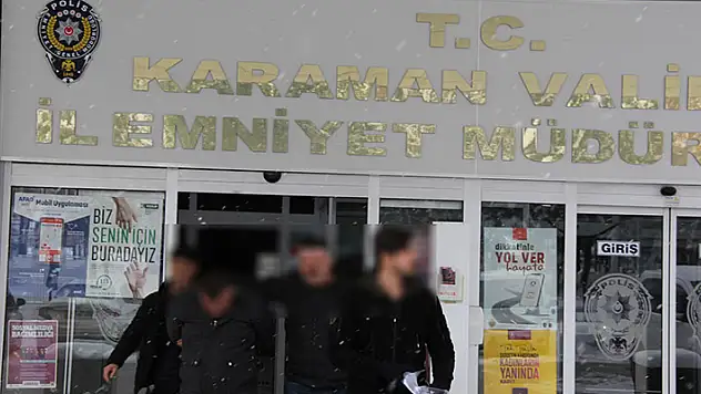 Karaman'da uyuşturucu operasyonunda 2 kişi tutuklandı