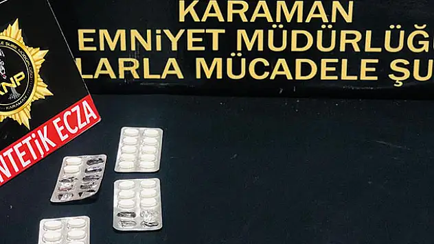 Karaman'da uyuşturucu operasyonunda 2 tutuklama