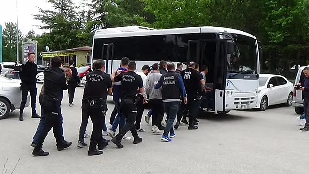 Karaman'daki uyuşturucu operasyonunda 12 tutuklama
