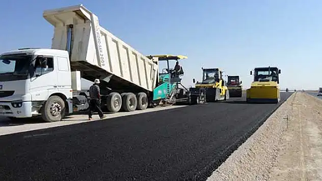 Karaman-Ereğli yol çalışması hızla devam ediyor
