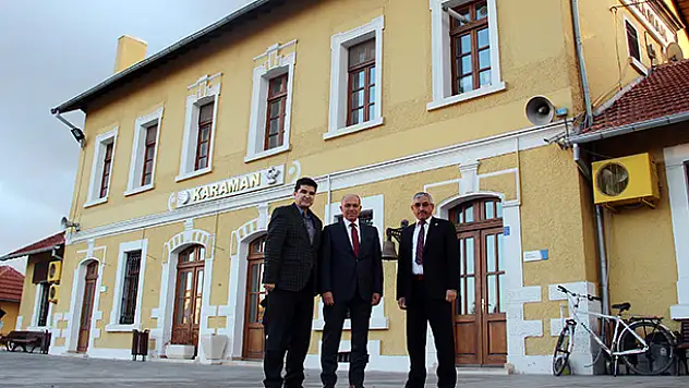 Karaman hızlı tren için gün sayıyor