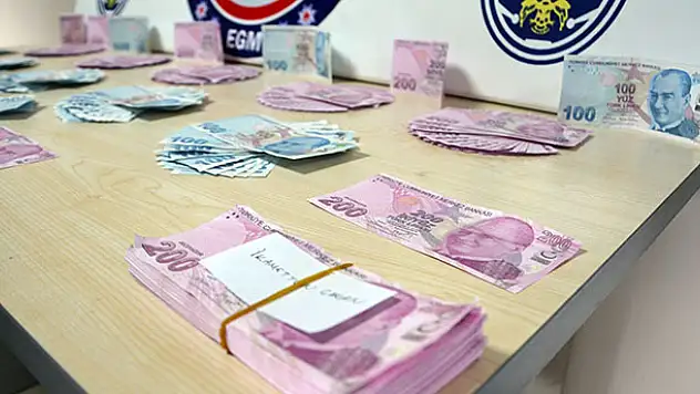Karaman-Konya karayolunda sahte para operasyonu