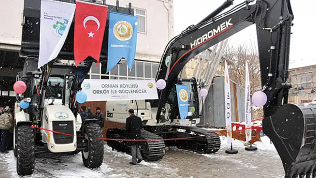 Karaman Tarımsal Kalkınma Kooperatifine iş makinesi