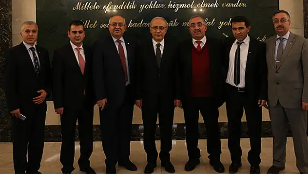 Karaman Ticaret ve Sanayi Odası'ndan Lütfi Elvan'a ziyaret