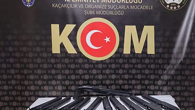 Karaman'da 1 haftada 13 ruhsatsız silah ele geçirildi