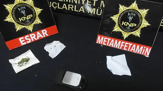 Karaman'da 1 kişi uyuşturucudan tutuklandı

