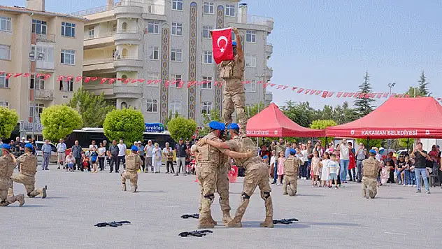 Karaman'da 30 Ağustos Zafer Bayramı coşkusu