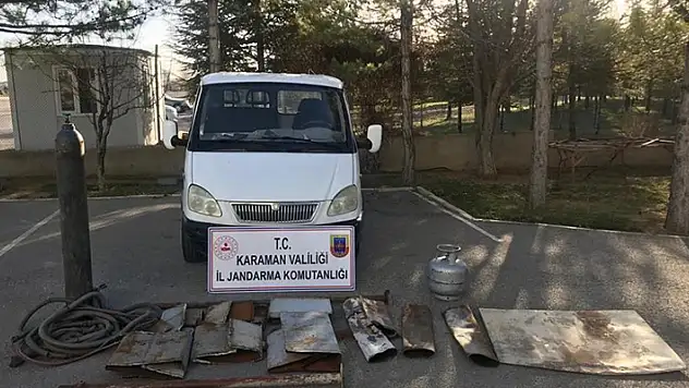 Karaman'da bağ evinden hırsızlık yapan 3 kişi tutuklandı
