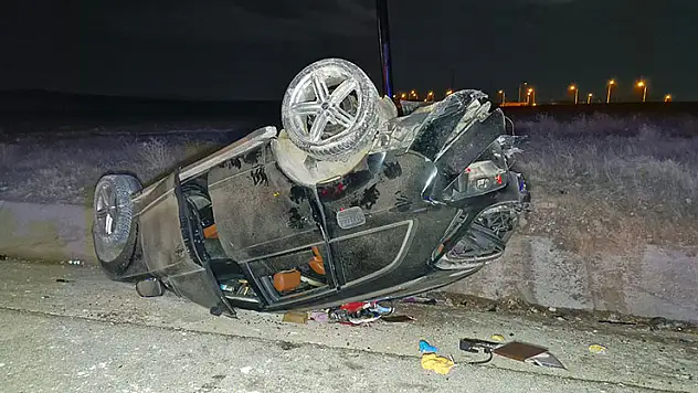 Karaman'da lüks araçlar çarpıştı: 1 ölü, 2 yaralı