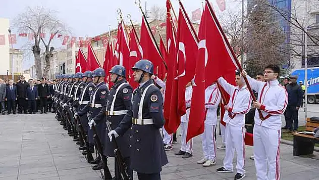 Karaman'da Çanakkale Zaferi'nin 111. yıldönümü etkinlikleri