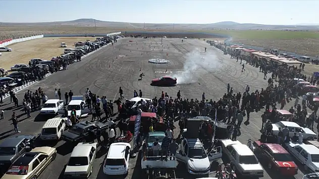 Karaman'da drift alanı ve maket hava aracı pisti törenle açıldı
