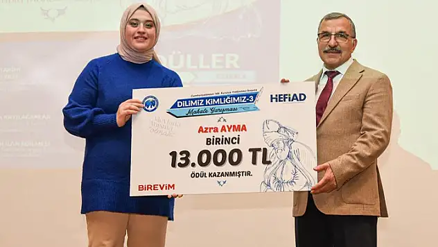 Karaman'da düzenlenen makale yarışmasında ödüller sahiplerini buldu
