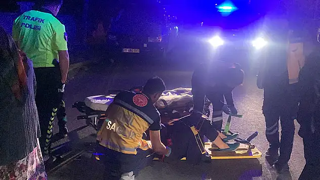 Karaman'da elektrikli bisiklet kazası: 1 yaralı