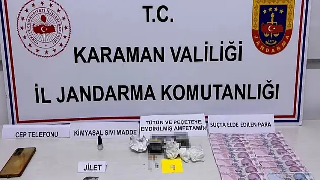 Karaman'da jandarmanın yakaladığı 2 kişi tutuklandı