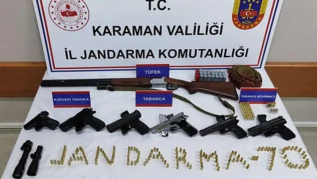 Karaman'da kaçakçılık operasyonu
