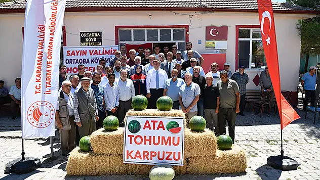 Karaman'da karpuz hasadı başladı
