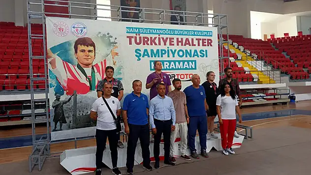 Karaman'da madalyaları topladık
