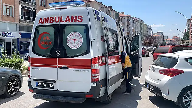 Karaman'da motosiklet kazası: 1 yaralı
