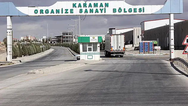 Karaman'da OSB'nin, şebeke hattından kaçak su kullanıldığı iddiasıyla suç duyurusu