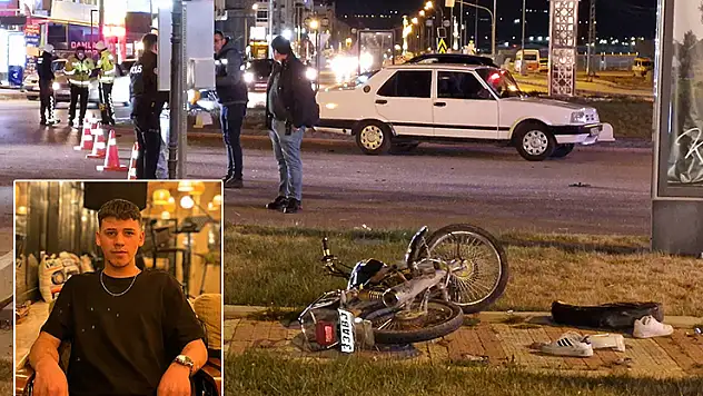 Karaman'da otomobile çarpan motosiklet 15 metre ileriye savruldu: 1 ölü, 1 yaralı