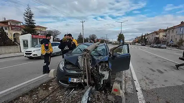 Karaman'da sağlık çalışanı ölümden döndü