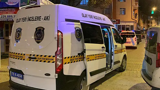Karaman'da silahlı kavgada 1 kişi yaralandı 
