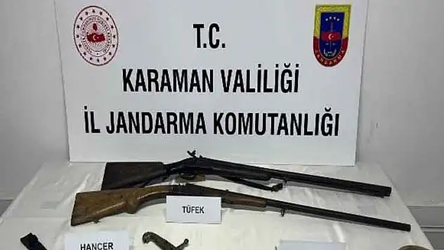 Karaman'da tarihi eser operasyonu: 6 tutuklama