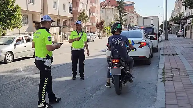 Karaman'da trafik kurallarına uymayan 401 motosiklete ceza yazıldı