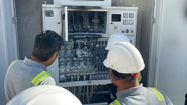 Karaman'da trafo yangını