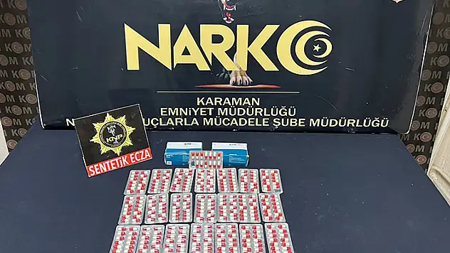 Karaman'da uyuşturucu ticareti yapmaktan 3 kişi tutuklandı
