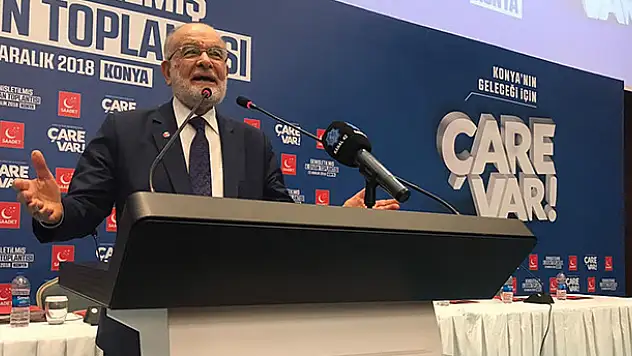 Karamollaoğlu Konya'da konuştu : 'Biz her ilde kazanmak için seçime giriyoruz'