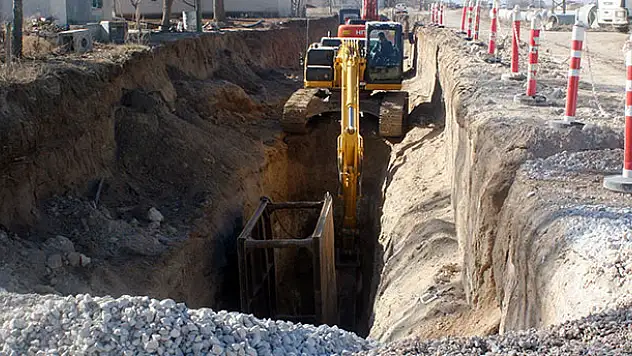 Karapınar'a 6,5 milyonluk kanalizasyon yatırımı