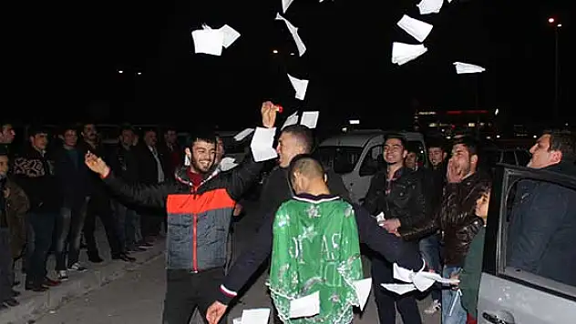 Karapınar'da askerlere uğurlama töreni