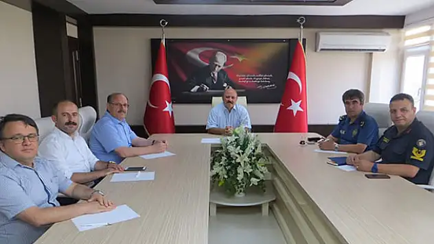 Karapınar'da fuhuş ile mücadele komisyonu toplandı