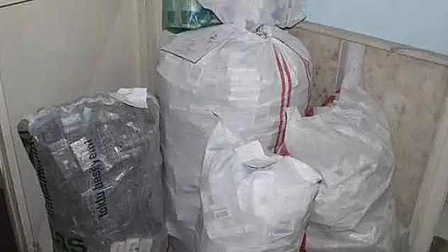 Karapınar'da kaçak sigara ele geçirildi