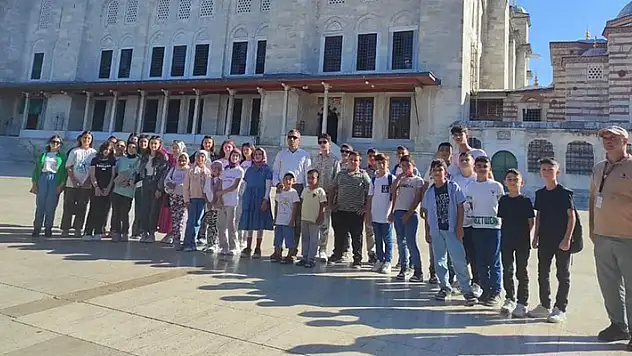 Karapınar'da Kur'an Kursu öğrencilerine İstanbul gezi hediyesi
