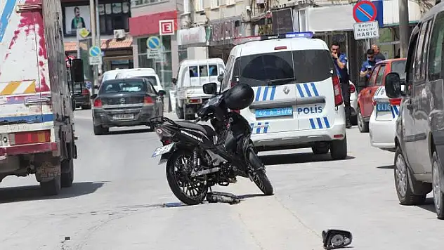 Karapınar'da motosiklet kazası: 1 yaralı

