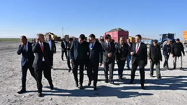 Karapınar'da pancar sezonu açıldı
