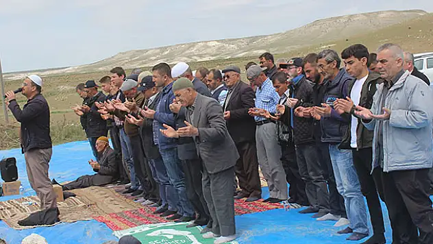 Karapınar'da şükür duası yapıldı