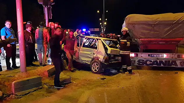 Karapınar'da trafik kazası: 2 yaralı