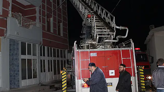 Karapınar'da yangın