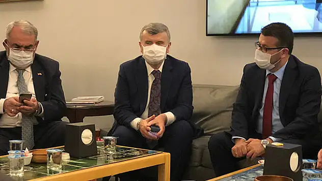 Karapınar heyeti, AK Parti Konya milletvekillerini ziyaret etti