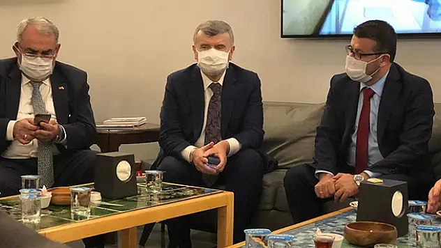 Karapınar heyeti, AK Parti Konya milletvekillerini ziyaret etti
