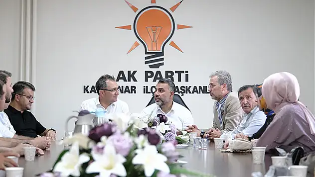 Karapınar'da AK Parti İlçe Başkanlığında bayramlaşma programı düzenlendi