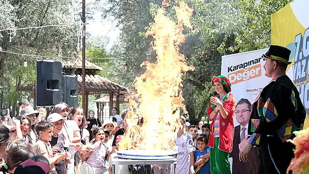 Karapınar'da 'Geleneksel Yaz Okulları Şenliği' yapıldı