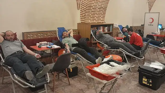 Karapınar'da kan bağışı kampanyası
