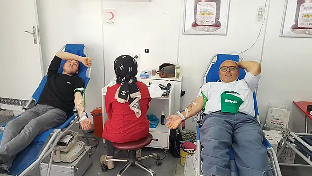 Karapınar'da Kızılay'dan kan bağışı kampanyası
